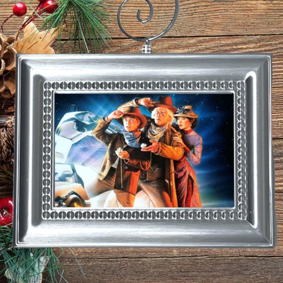 Back To The Future‎ Marty Mcfly Retro Movie Memorabilia Christmas Tree Ornament - Picture 1 of 3